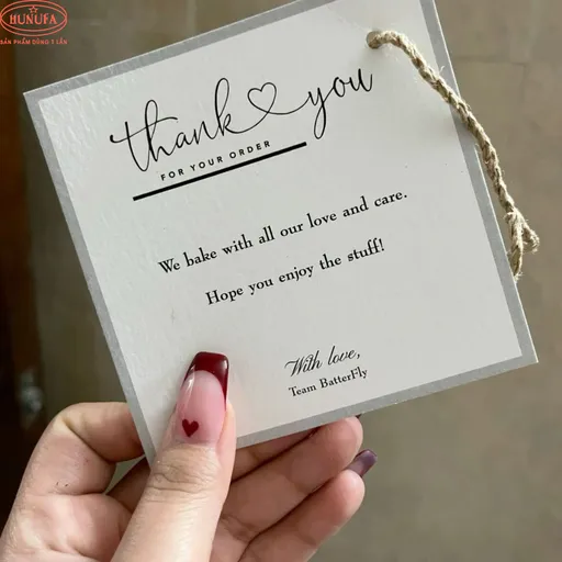 Ảnh mẫu thư cảm ơn đẹp và thanh lịch