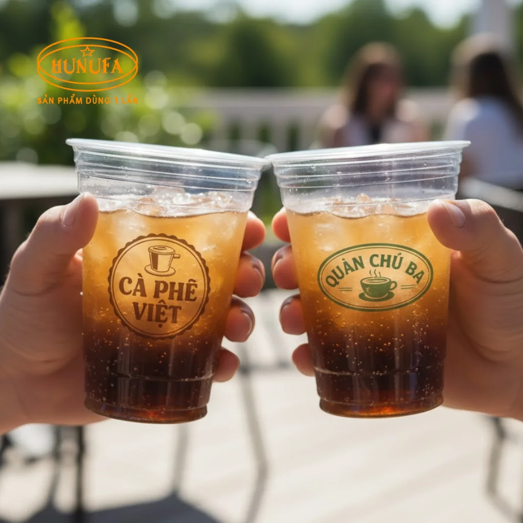 In nhãn hiệu lên ly nhựa ở đâu? 30+ mẫu in logo ly nhựa đẹp