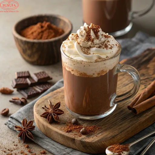 Thức uống giáng sinh Peppermint Mocha (Mocha Bạc hà) mang