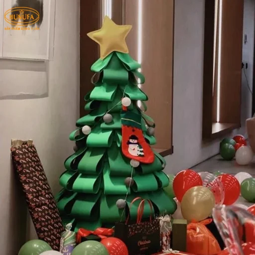 cách làm cây thông noel tại nhà