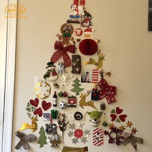 cách làm cây thông noel tại nhà