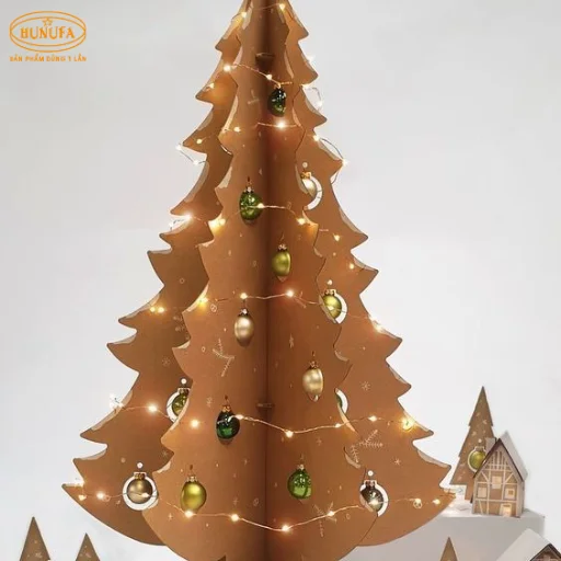 cách làm cây thông noel tại nhà