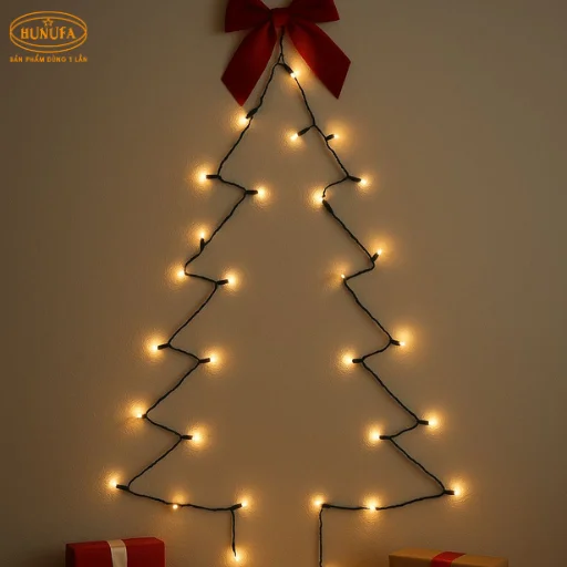 cách làm cây thông noel tại nhà