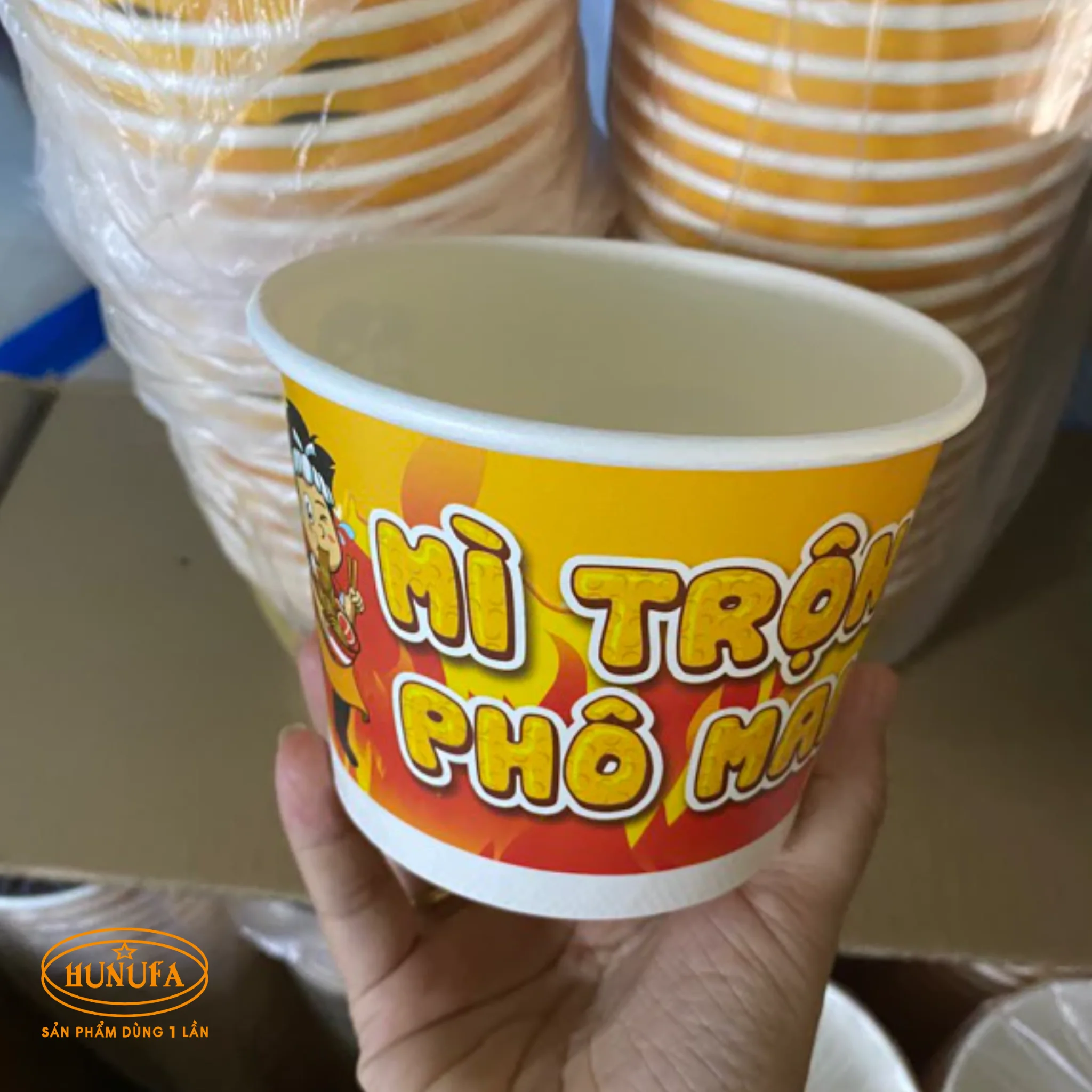 99+ Mẫu ly mì cao cấp, chất liệu giấy, nhựa in logo theo yêu cầu