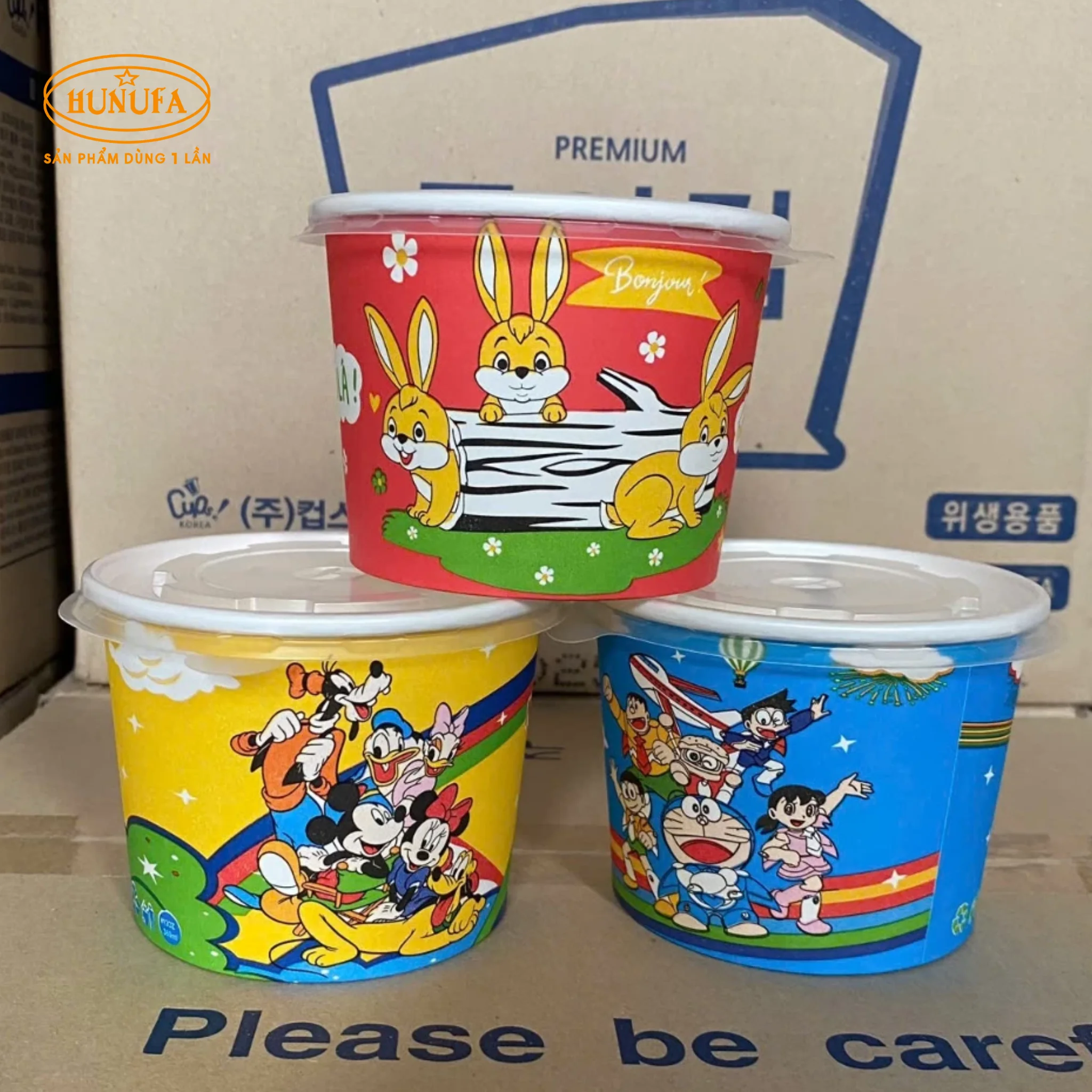 99+ Mẫu ly mì cao cấp, chất liệu giấy, nhựa in logo theo yêu cầu