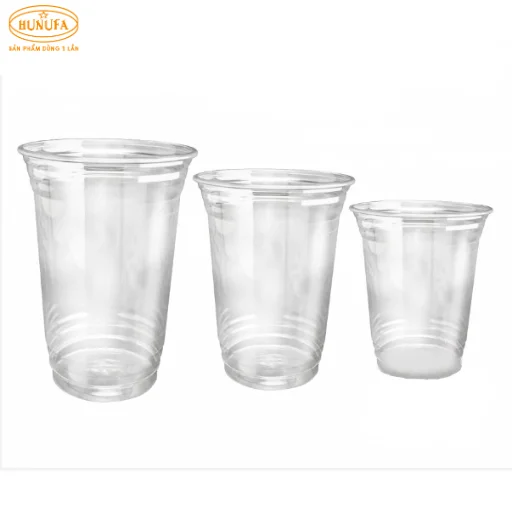 ly nhưa trong suốt