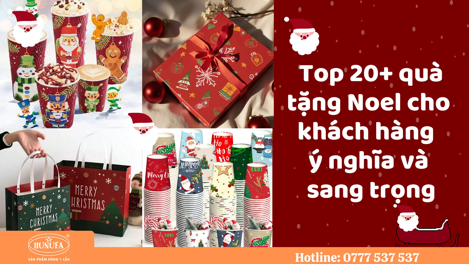 quà tặng noel cho khách hàng