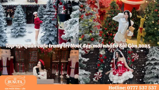 Top 15+ quán cafe trang trí Noel đẹp mới nhất ở Sài Gòn 2025