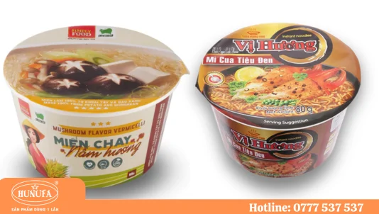 99+ Mẫu tô mì ăn liền, chất liệu giấy, nhựa, miễn phí thiết kế logo
