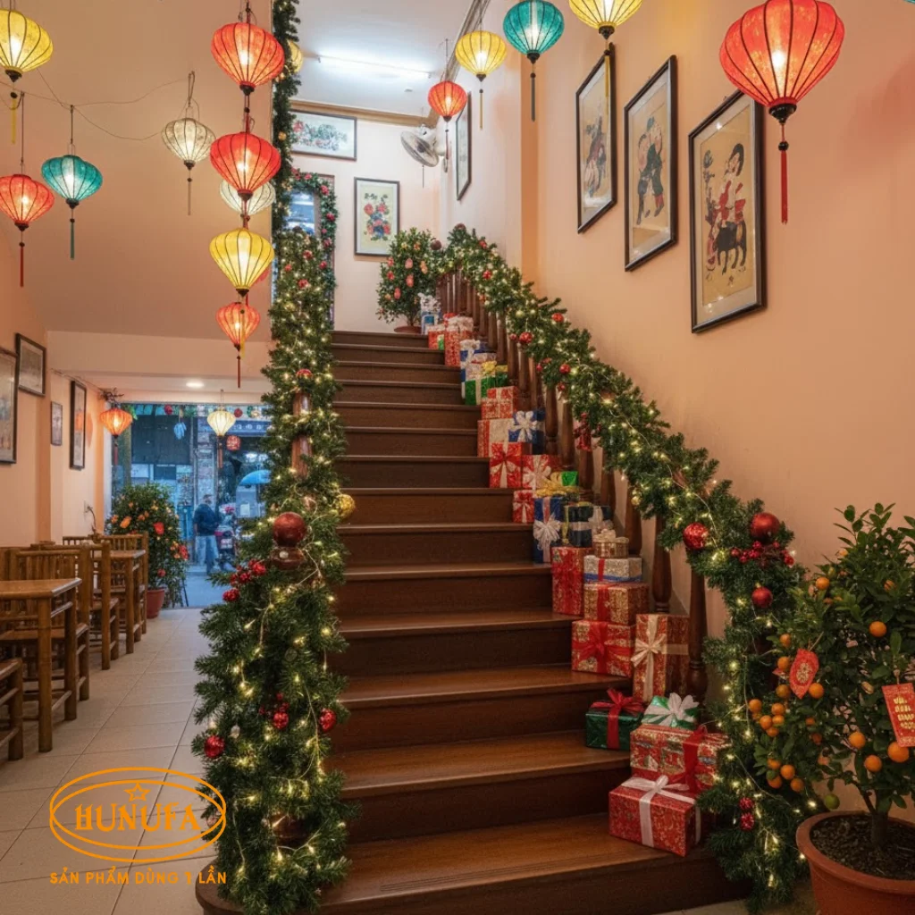 Top 10 cách trang trí Noel nhà hàng, quán ăn đẹp, độc lạ thu hút khách