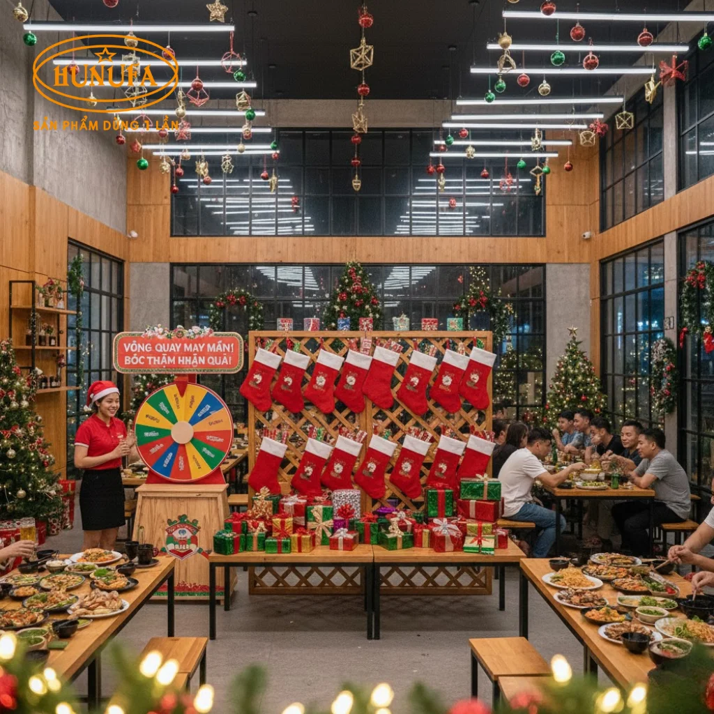 7 Cách trang trí Noel quán nhậu dễ làm, thu hút khách hàng