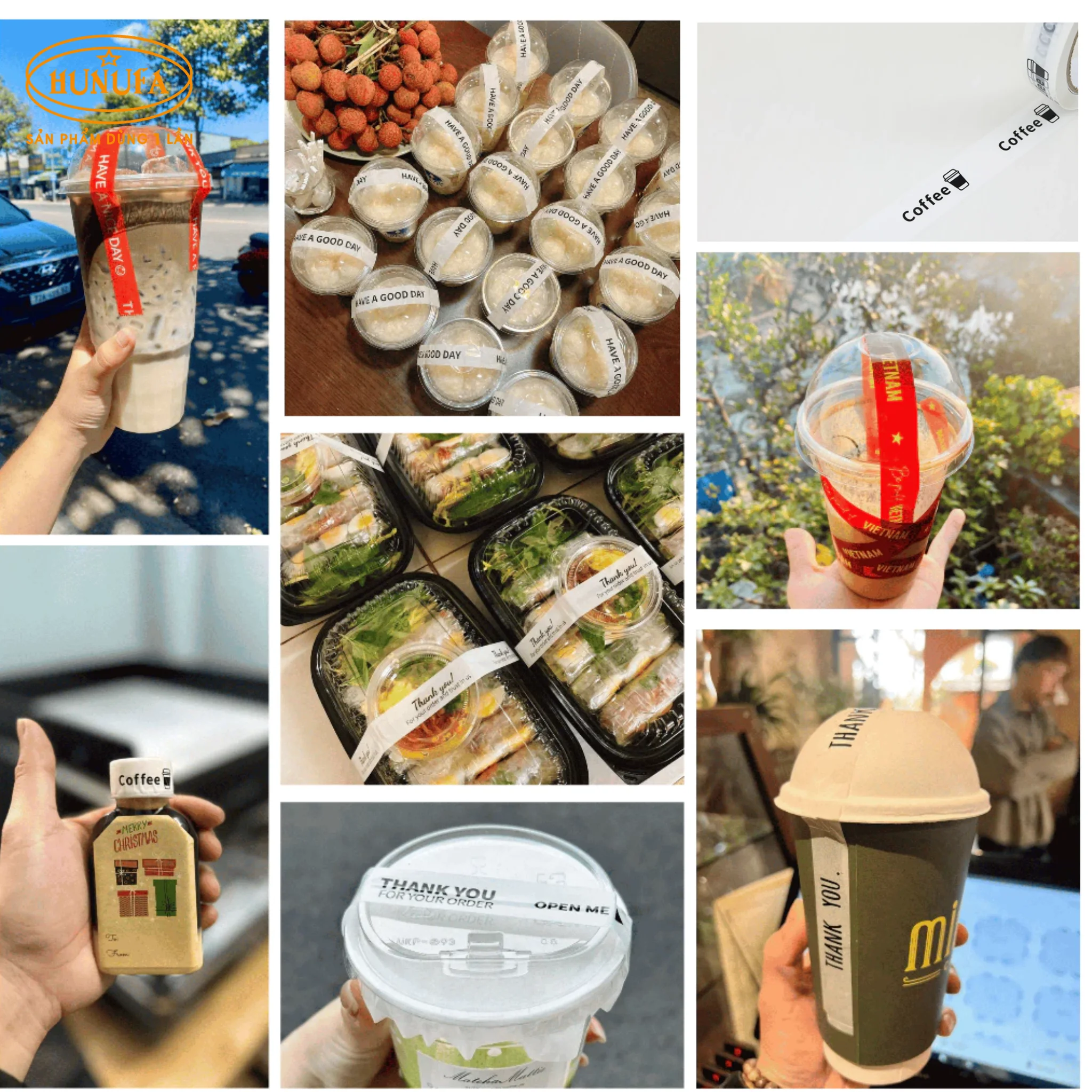 10+ Mẫu băng keo dán miệng ly đẹp và địa điểm cung cấp uy tín, giá tốt