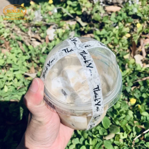 Băng keo dán nắp ly trà sữa, cà phê in logo, chữ số lượng ít, theo yêu cầu