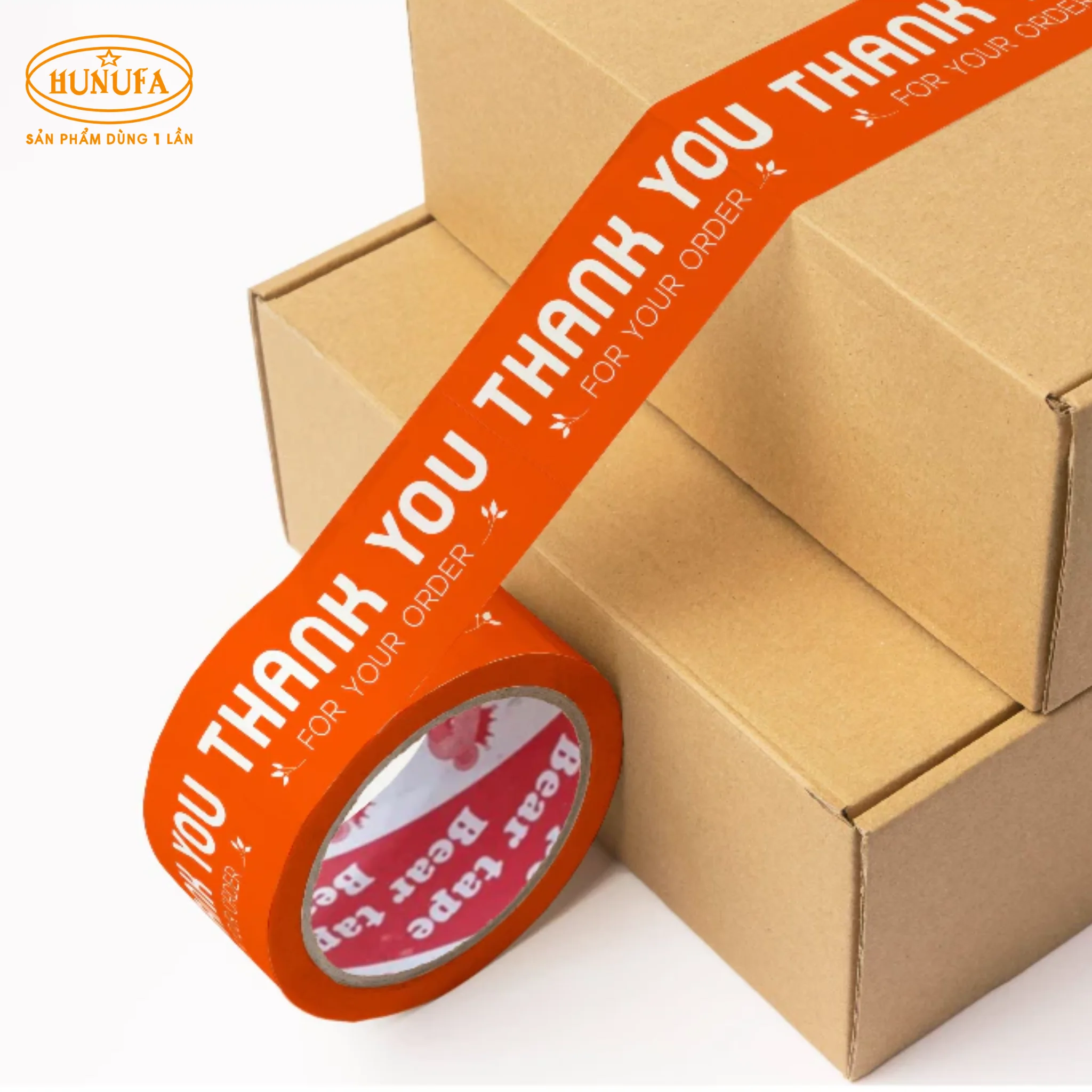 Băng keo thank you đủ màu, chất lượng cao, giá tốt