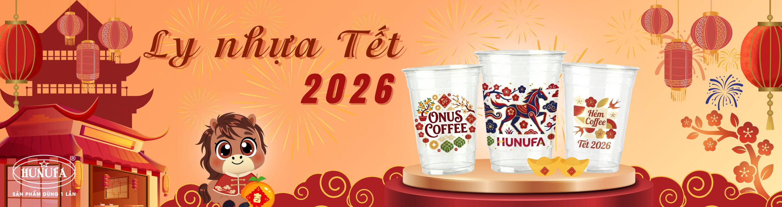 banner ly nhựa tết Hunufa
