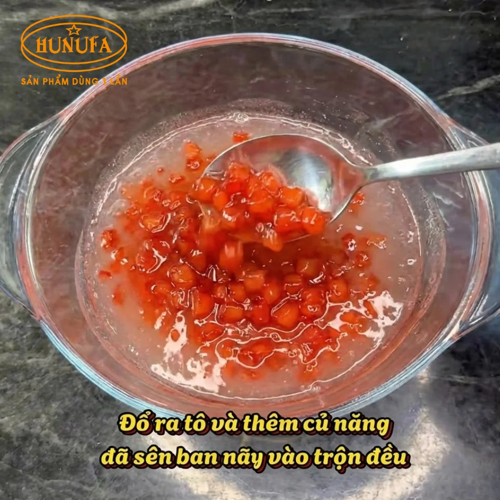 Cách làm hạt nổ củ năng thơm ngon, giòn mát dùng cho trà sữa