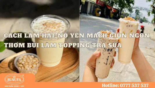 Cách làm hạt nổ yến mạch giòn ngon, thơm bùi làm topping trà sữa