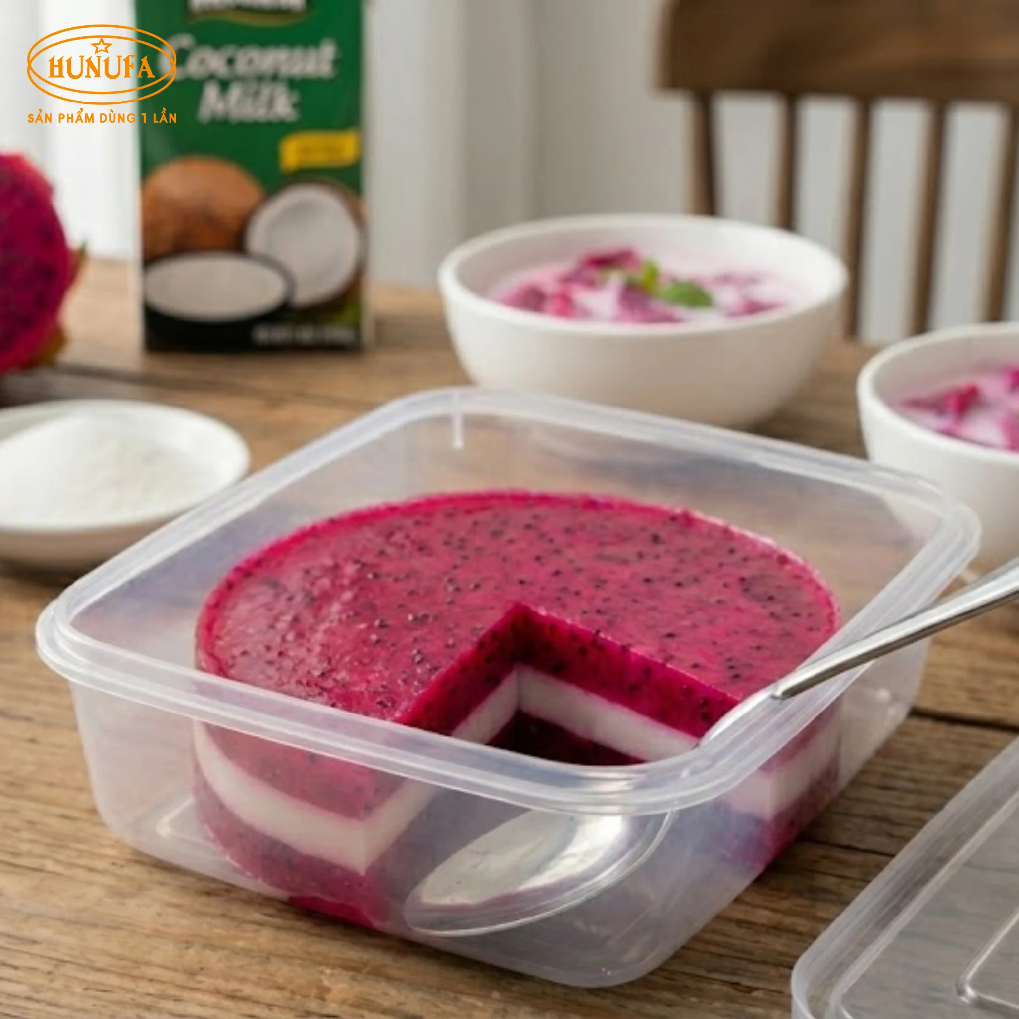 Cách làm thạch rau câu thanh long giòn, không bị tách lớp