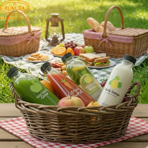 Chai nhựa đựng nước ép