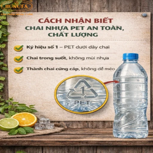 Chai nhựa PET có an toàn không