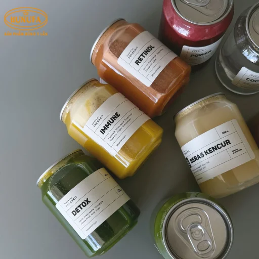 Lon nhựa nắp nhôm