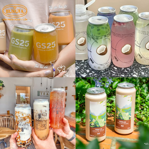 Lon nhựa nắp nhôm