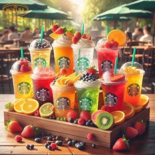 Mẫu ly Starbucks