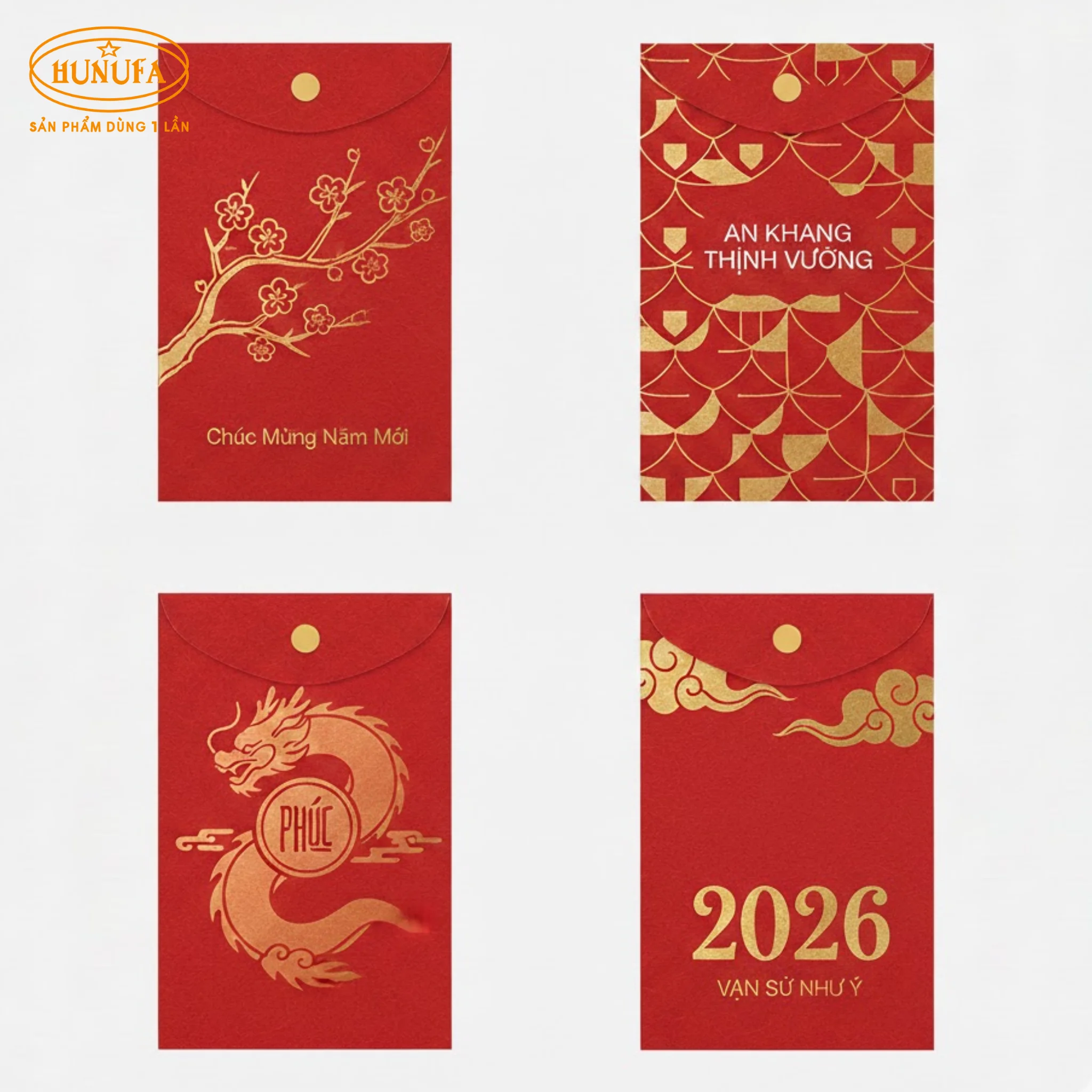 Top 10+ mẫu bao lì xì cho quán cà phê trà sữa độc lạ, hút khách dịp Tết