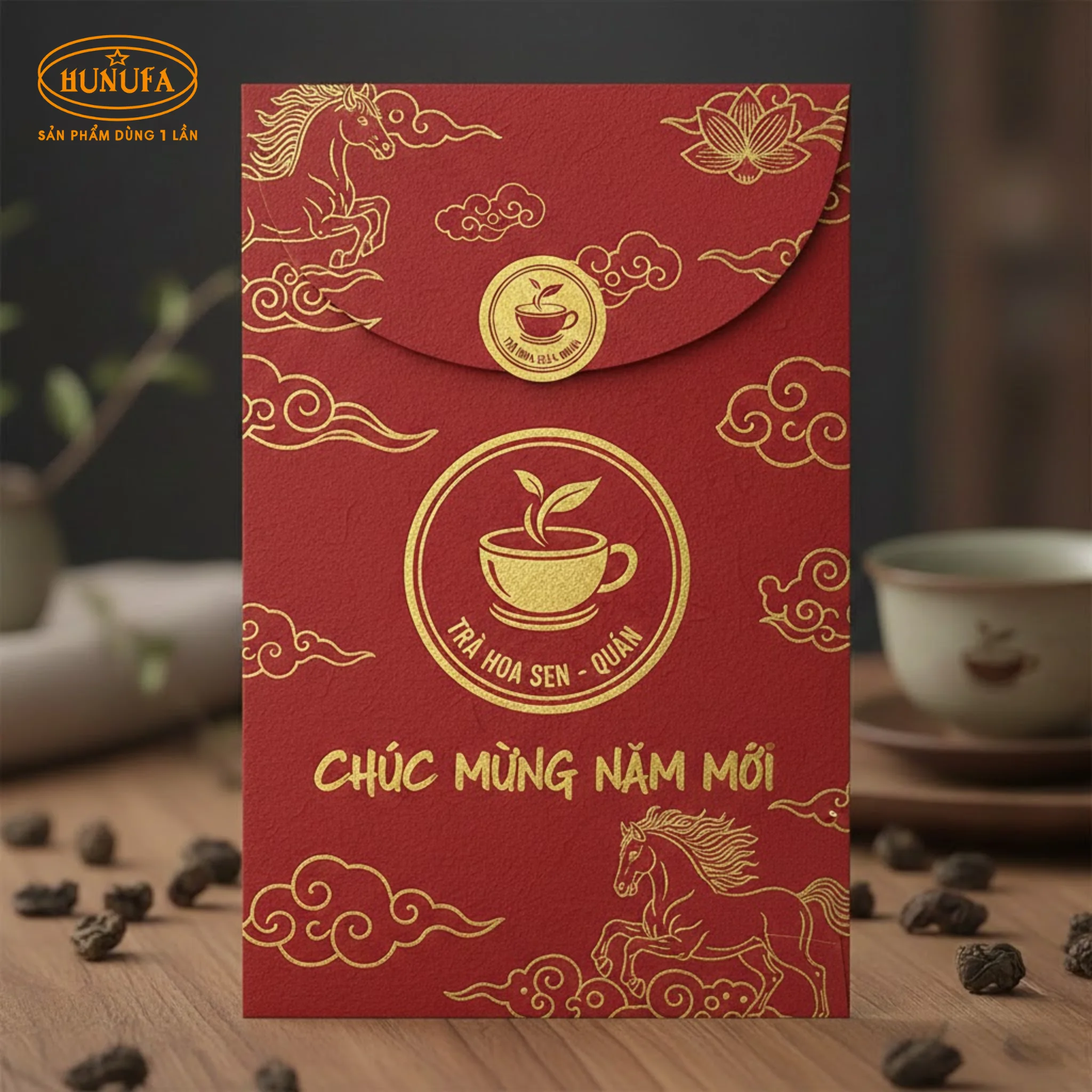 Top 10+ mẫu bao lì xì cho quán cà phê trà sữa độc lạ, hút khách dịp Tết