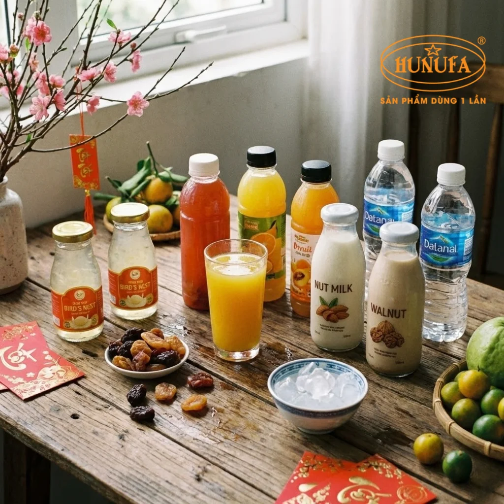 Tổng hợp các loại nước uống ngày Tết giải nhiệt đãi khách