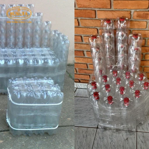 Các sản phẩm tái chế từ chai nhựa