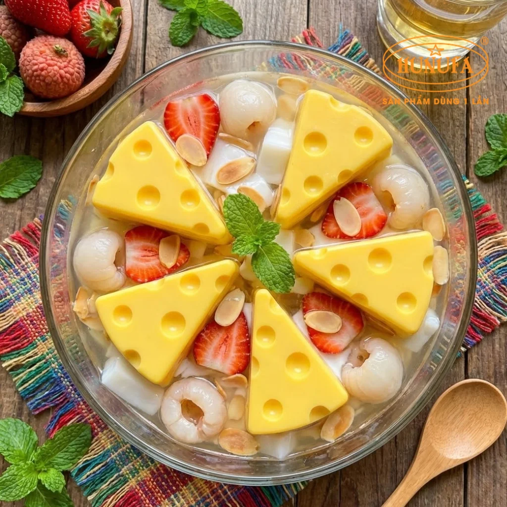 Cách làm khúc bạch phô mai Jerry béo mịn hot trend