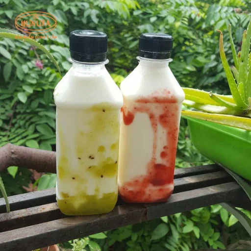 Chai nhựa đựng sữa chua