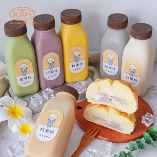 Chai nhựa đựng sữa hạt