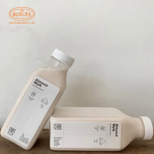 Chai nhựa miệng rộng