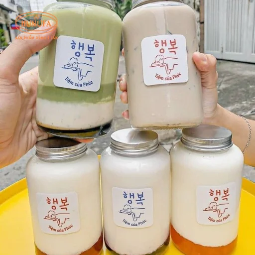 Chai nhựa miệng rộng