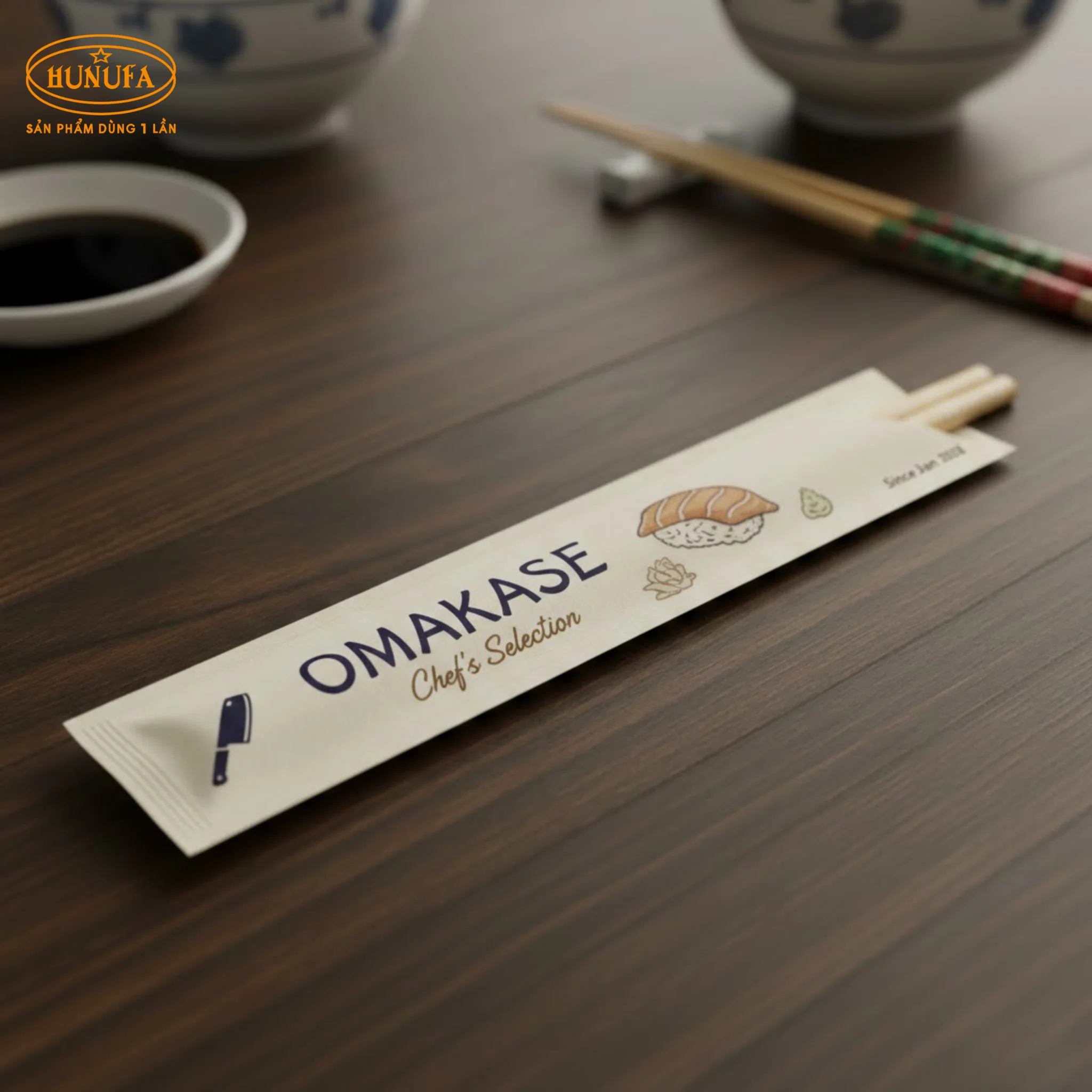 In bao đũa giá rẻ, in sẵn cho nhà hàng, quán ăn, quán nhậu, giao nhanh, uy tín TPHCM