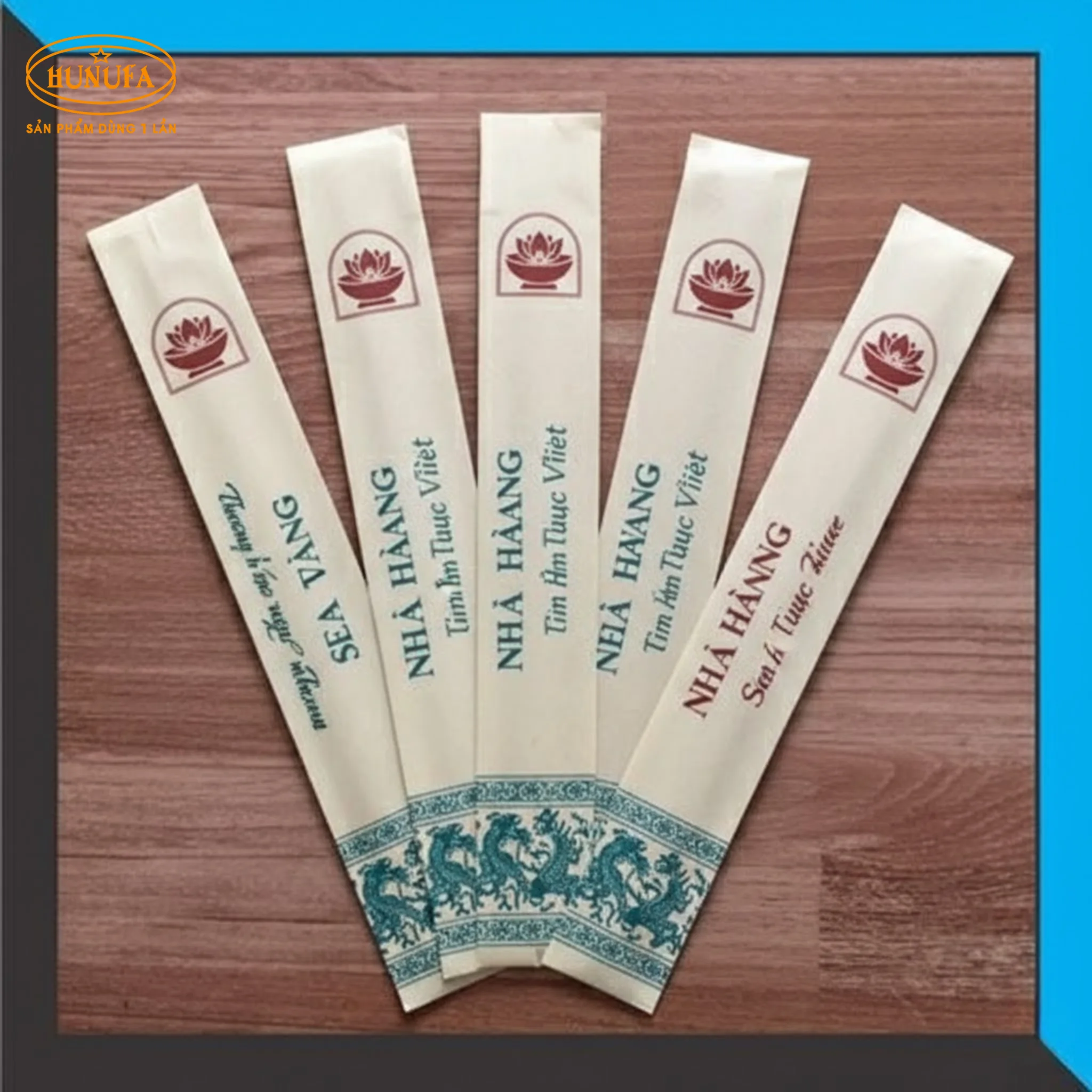 In bao đũa giá rẻ, in sẵn cho nhà hàng, quán ăn, quán nhậu, giao nhanh, uy tín TPHCM