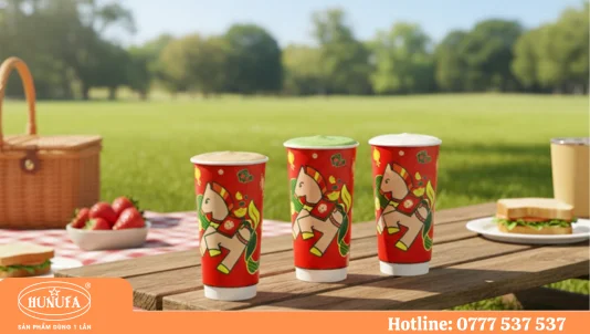 Ly giấy Phúc Long Tết 2026 - Thiết kế mùa xuân nổi bật, đậm chất thương hiệu