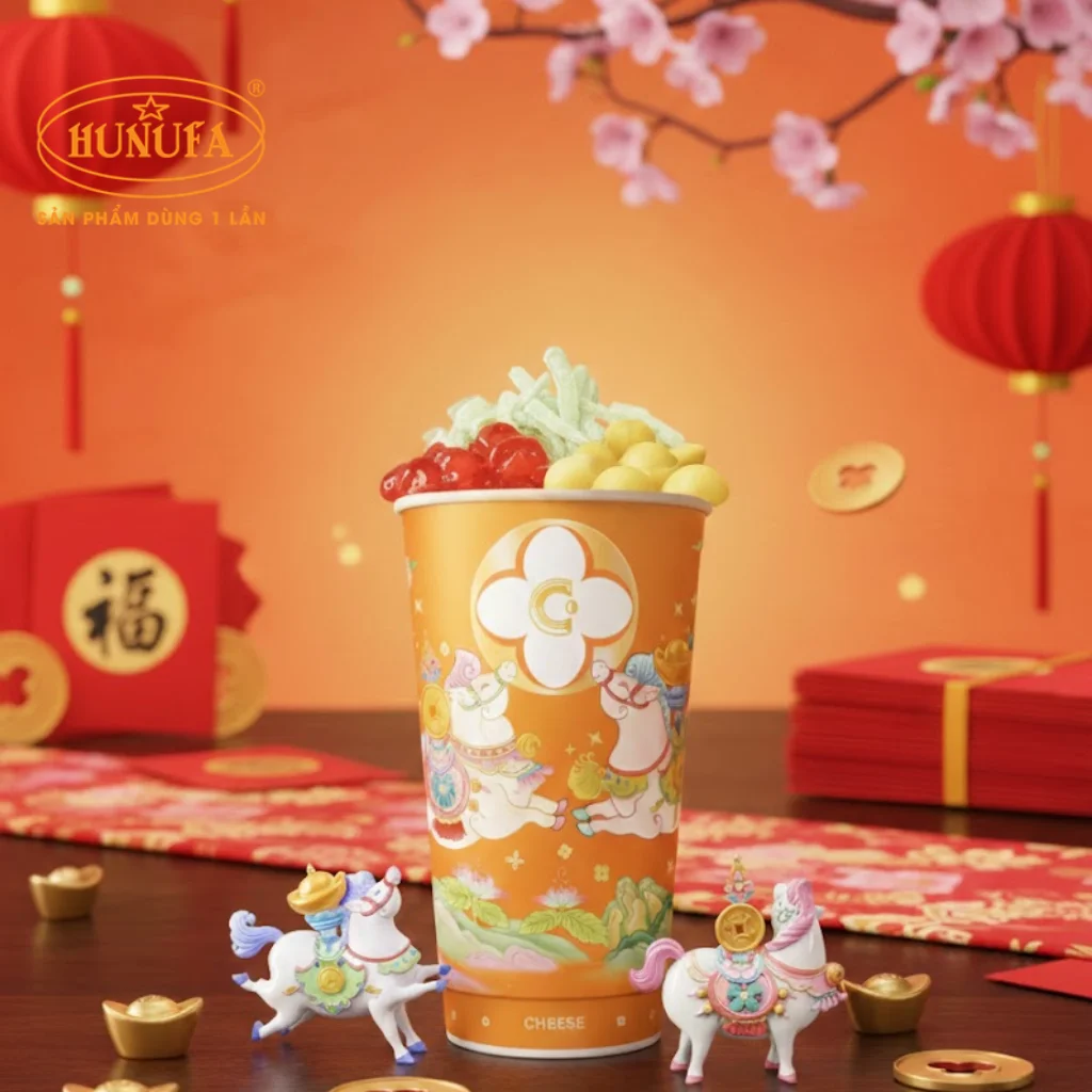 Khai xuân 2026 cùng Ly Song Mã Cheese Coffee