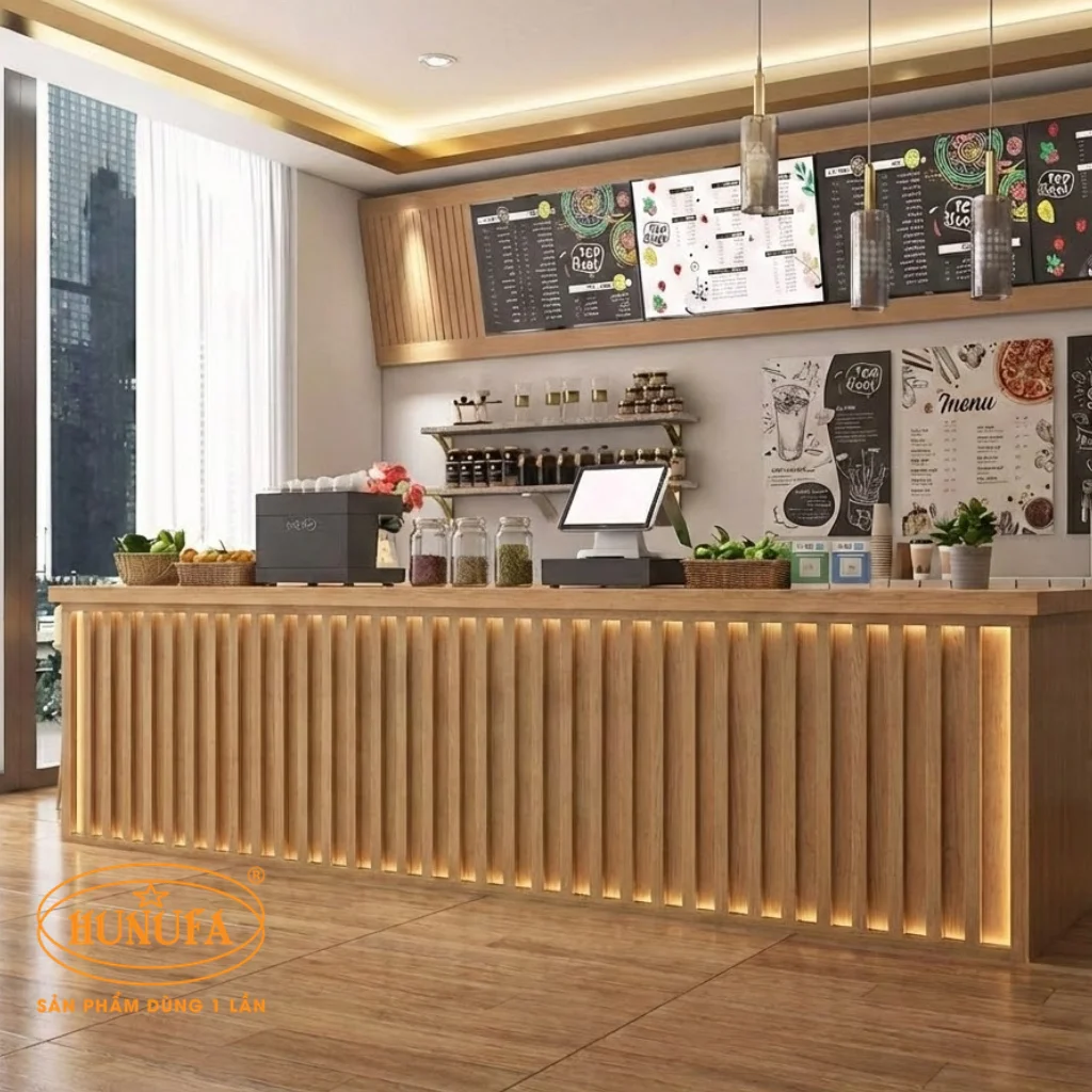 30+ Mẫu thiết kế, trang trí quầy trà sữa đẹp, hiện đại