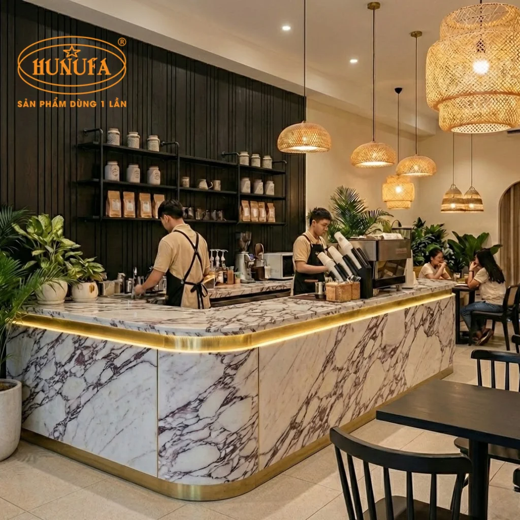 30+ Mẫu thiết kế, trang trí quầy trà sữa đẹp, hiện đại