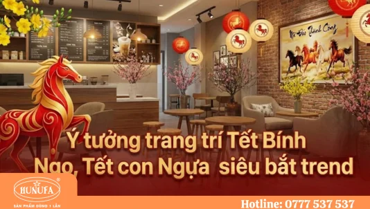 7 ý tưởng trang trí Tết Bính Ngọ, Tết con Ngựa 2026 đẹp