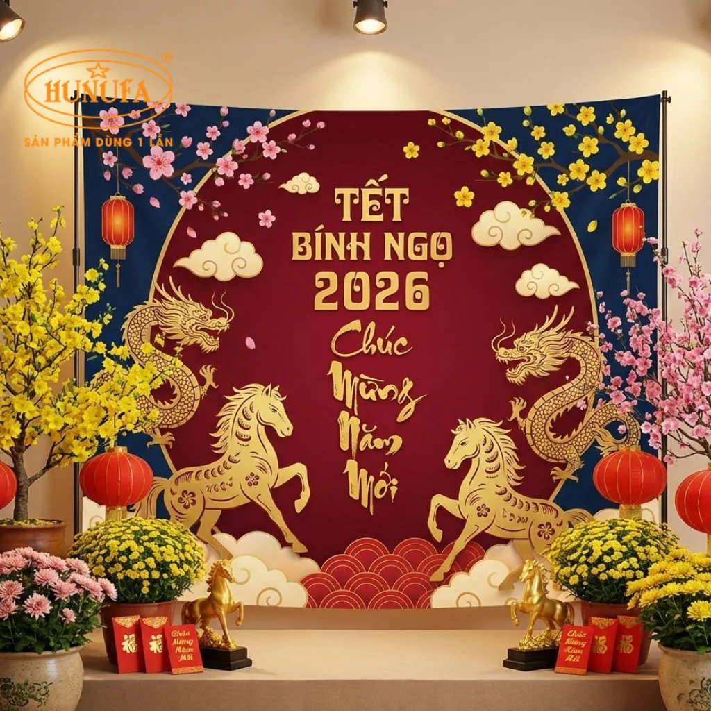 7 ý tưởng trang trí Tết Bính Ngọ, Tết con Ngựa 2026 đẹp