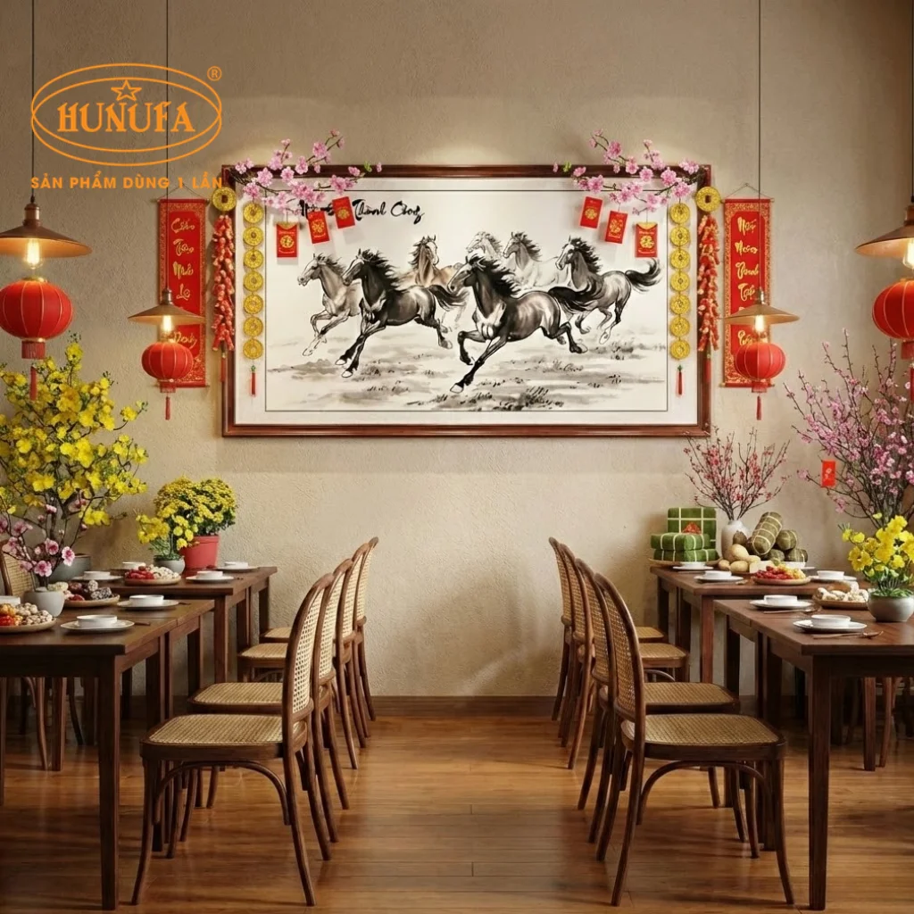 7 ý tưởng trang trí Tết Bính Ngọ, Tết con Ngựa 2026 đẹp