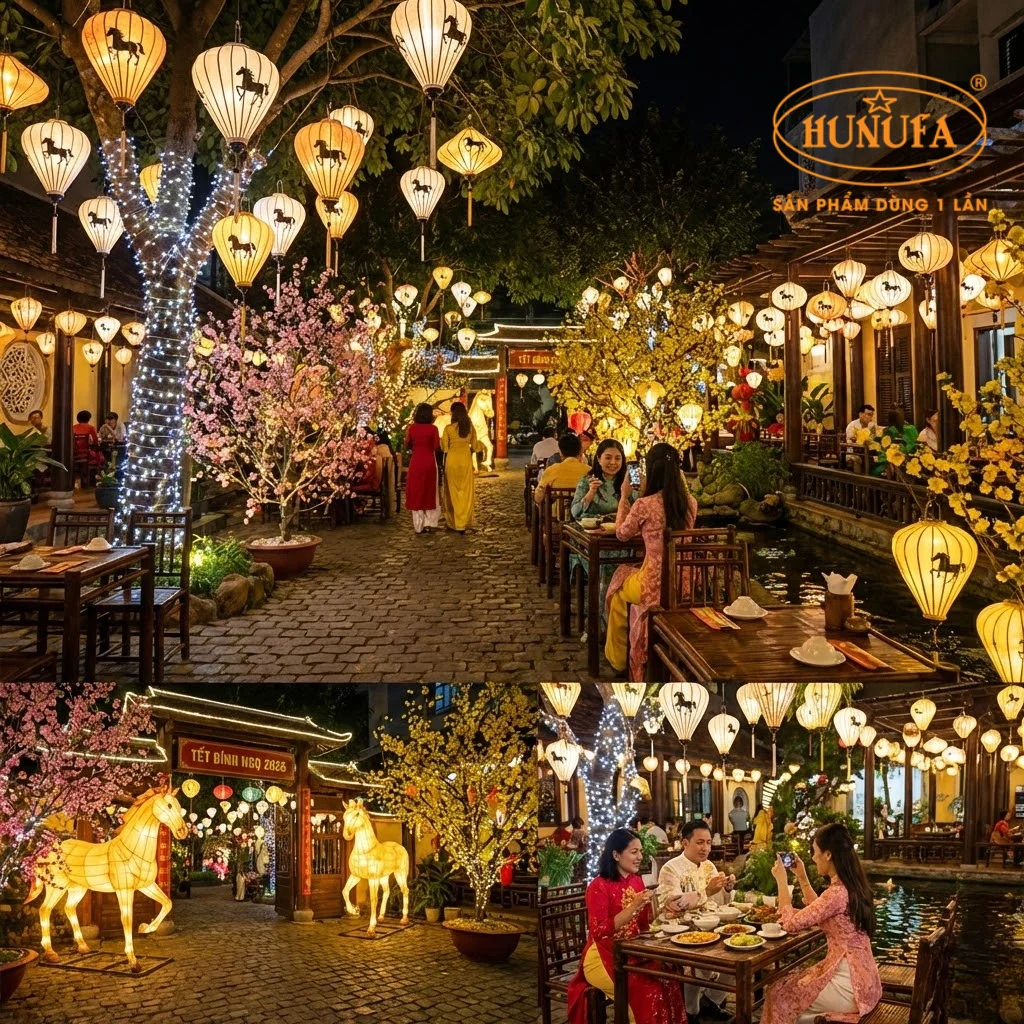 7 ý tưởng trang trí Tết Bính Ngọ, Tết con Ngựa 2026 đẹp