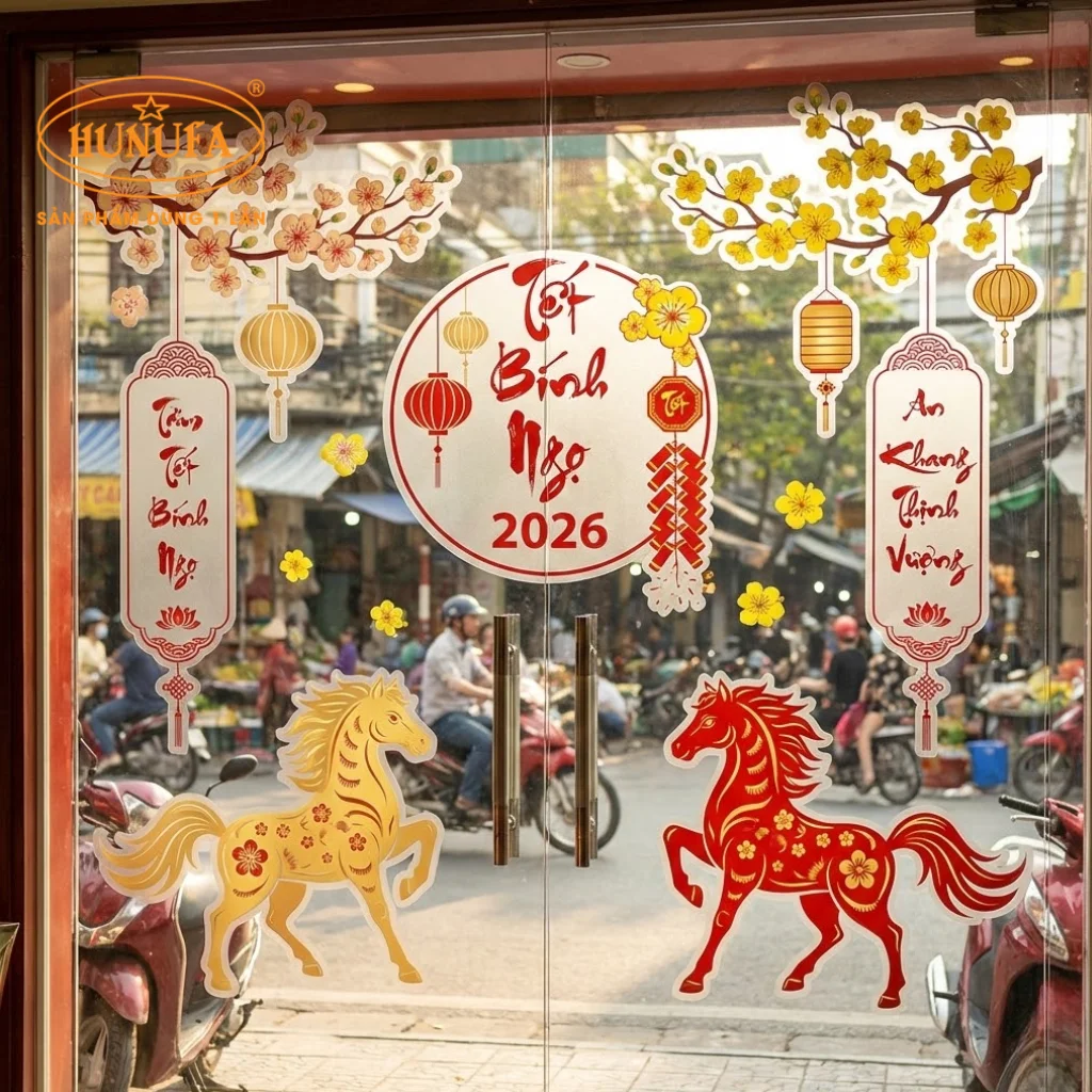 7 ý tưởng trang trí Tết Bính Ngọ, Tết con Ngựa 2026 đẹp