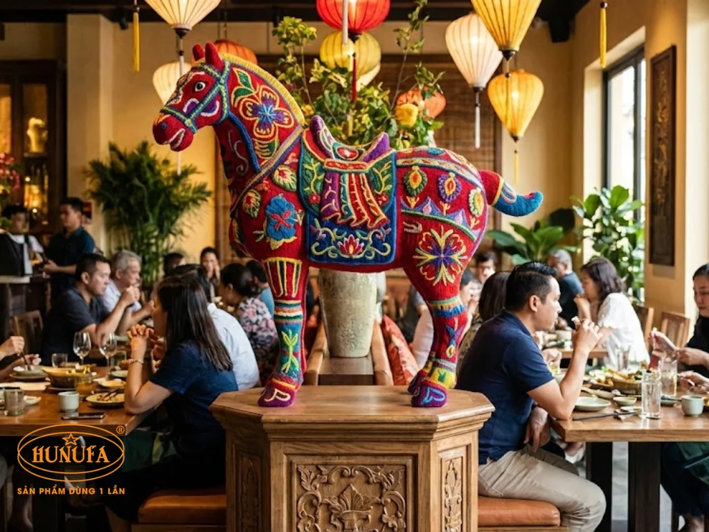 7 ý tưởng trang trí Tết Bính Ngọ, Tết con Ngựa 2026 đẹp