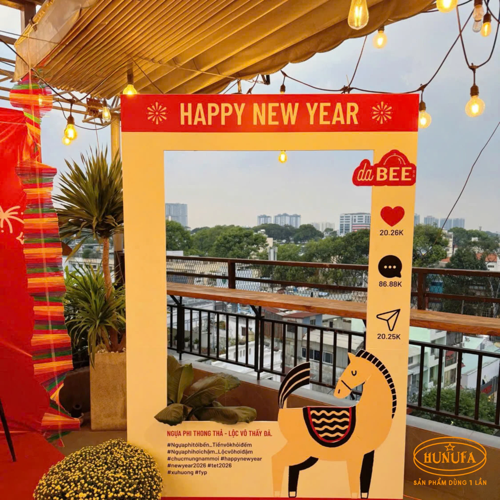 10+ Ý tưởng trang trí quán ăn ngày Tết Bính Ngọ đẹp, hút khách