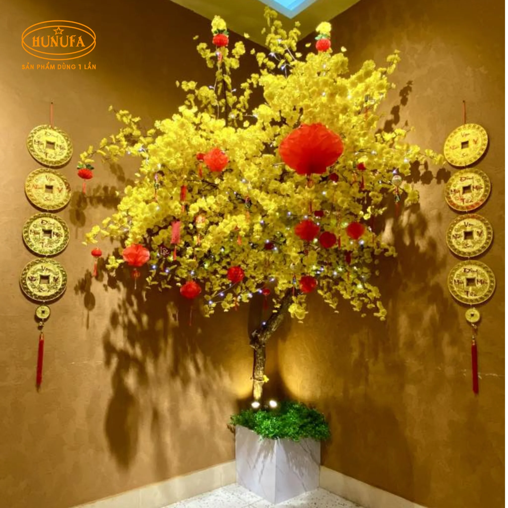 10+ Ý tưởng trang trí quán ăn ngày Tết Bính Ngọ đẹp, hút khách